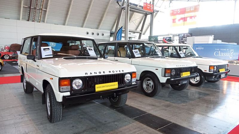 Stark am Wachsen: das Angebot von Geländefahrzeugen vergangener Jahrzehnte. (Bild: Dominsky/»kfz-betrieb« )