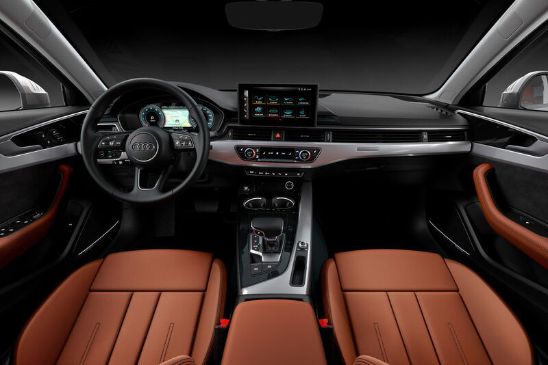 Statt über Knöpfchen und Schaltern gibt der Fahrer seine Anweisungen über einen berührungsempfindlichen Bildschirm, der vor dem Armaturenbrett montiert ist.  (Audi)