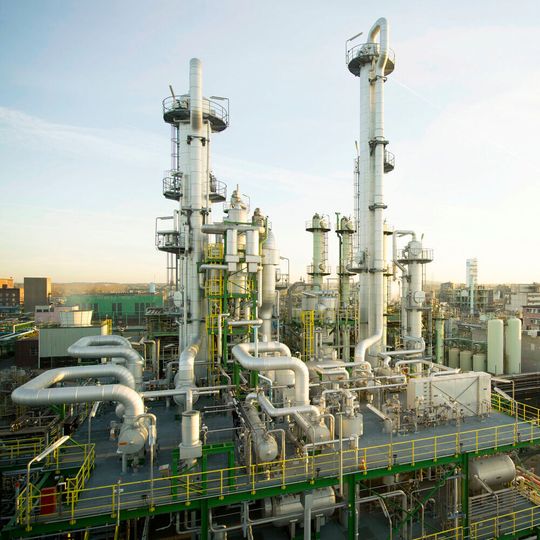 OQ Chemicals stellt unter anderem in Oberhausen Oxo-Chemikalien her.(Bild:  OQ Chemicals)