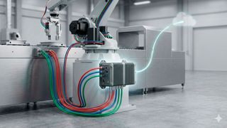 Edge-First-Monitoring ist das "Nervensystem" einer modernen Industrie. Die Intelligenz wandert konsequent dorthin, wo die Daten entstehen, während das Zentrum für den übergreifenden Kontext zuständig bleibt. (Bild: KI-generiert)