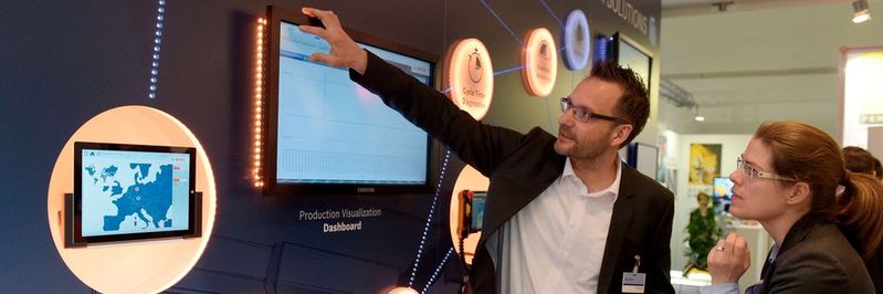 Wie 2016 wird auch auf der Hannover Messe 2017 das Thema Predictive Maintenance wieder einen hohen Stellenwert haben.(Bild:  Deutsche Messe)