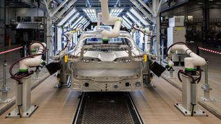 Thyssenkrupp liefert Stahl mit Recyclatanteil für den BMW i3. (Bild: Thyssenkrupp Steel)