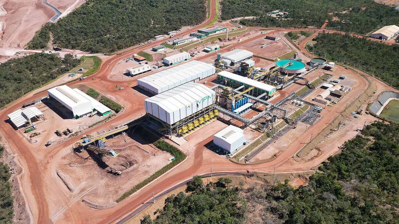 Pela Ela Mine in Brasil combines extraction and processing of Rare Earths. (Photo:  Serra Verde Group)