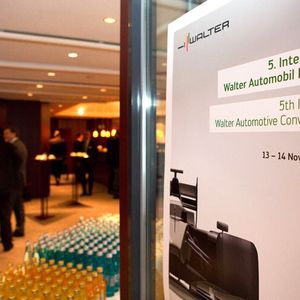 Am 12. und 13. November veranstaltete der Werkzeugspezialist Walter in Tübingen das 5. Internationale Automobilforum.