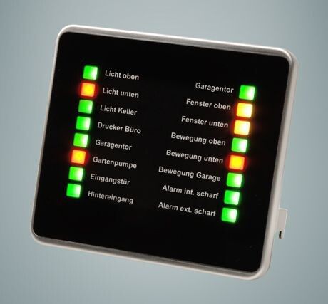 HomeMatic-Produkte im Blick: HomeMatic Funk-Statusanzeige LED16 (Bild: eQ-3)