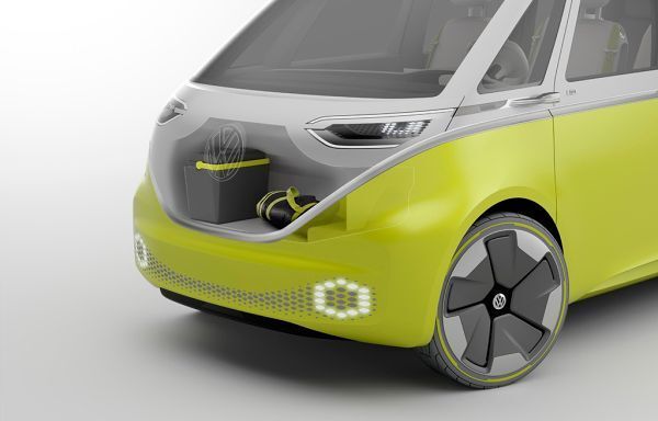 Zweiter Gepäckraum in der Fahrzeugfront (Volkswagen)
