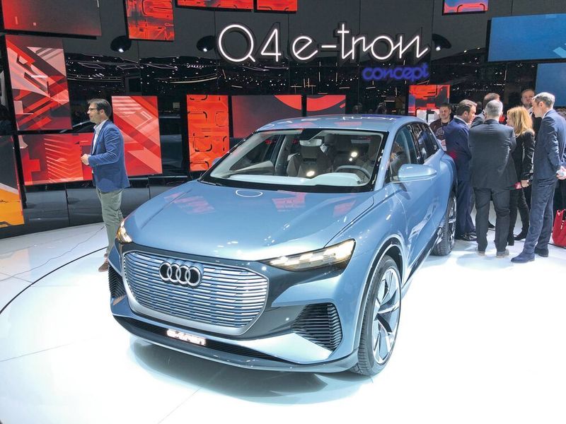 Im Mittelpunkt steht bei Audi der Q4 E-Tron. (SP-X/Michael Gebhardt)