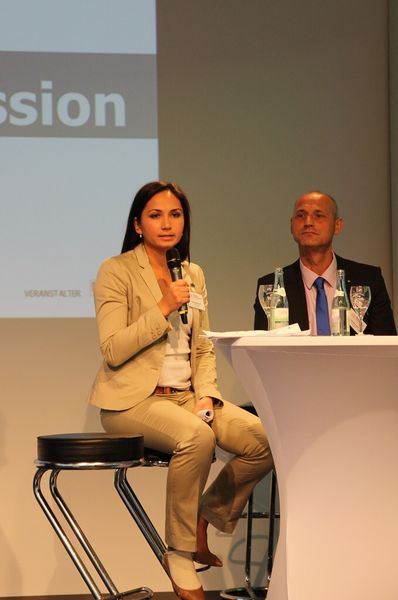 ...Katrin Koslowski von GTI-control, Christian Matt vom Tüv Süd,... (Stephan/Schäffner/PROCESS)