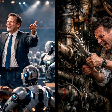 2026 wird agentische KI reifer. Aber bedeutet das ausgereifte Orchestrierung oder manuelle Klempnerei? (Bild: GPT-Image / KI-generiert)