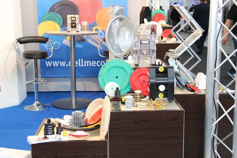 Pumpen aller Art präsentierte Delmeco. (Bild: Itasse)