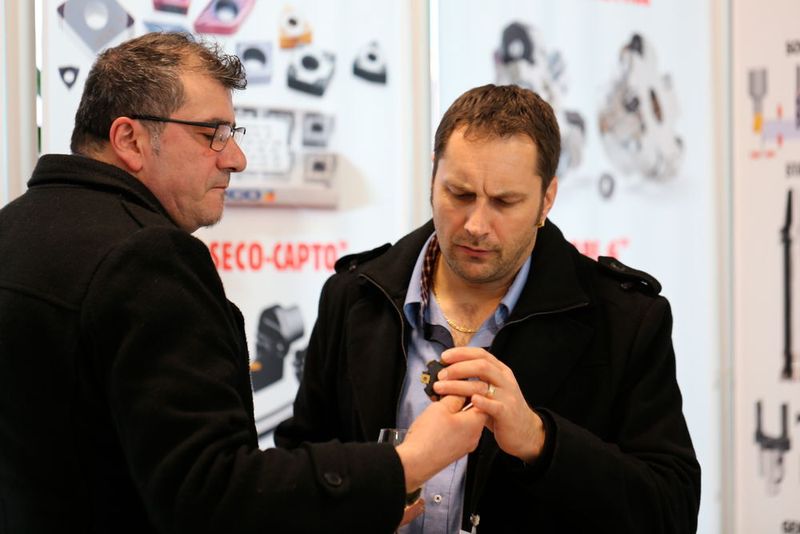 Impressionen vom Seco Tool Seminar am 9. März 2016 im DMG Mori Technologiezentrum. (Bild: M. Böhm)