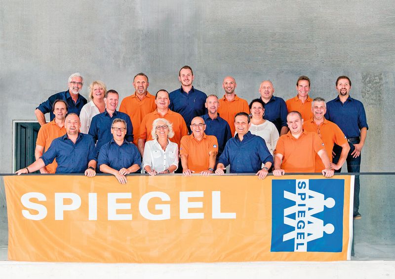 Die SPIEGEL-Profis zu Ihren Diensten. (Gebrüder Spiegel AG)