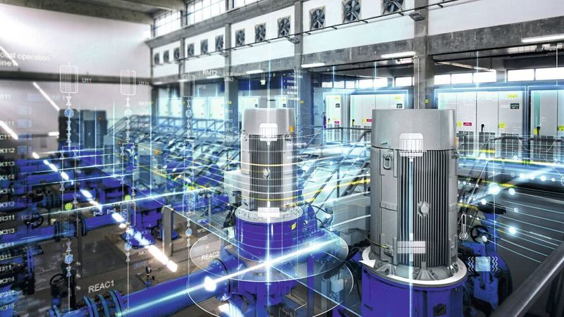 Die Vernetzung von Antrieben und kompletten Systemen beeinflusst sowohl die Entwicklung von Motoren als auch die Ausrichtung der Antriebshersteller. (Siemens)