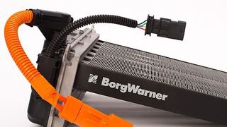 Der PTC-Heizer für E-Autos von Borg-Warner leistet sieben kW. (Pauline Dennigan)