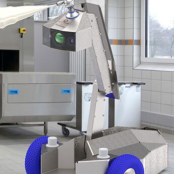 Mobile Roboter in der Getränkeindustrie(Bild:  Fraunhofer IVV)