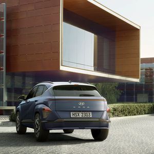 Optisch kommt der neue Kona deutlich verändert daher.(Bild:  Hyundai)