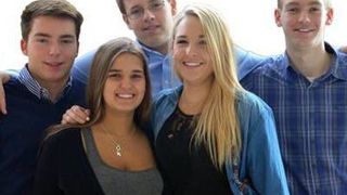 Spectair unterstützt und berät das Iserlohner Team Boreas Racin: v.l. Julia Pereira, Katja Schidor, Nick Neubert, Benedikt Roder und Peter Zimmermann. (Spectair)