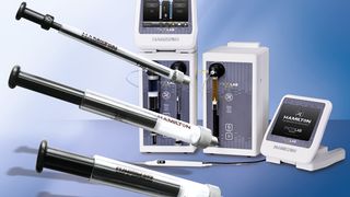 Hohe Lebensdauer auch beim Handling hochkonzentrierter Salzlösungen: Saltline Spritzen von Hamilton, anwendbar in Verbindung mit dem Microlab 600. (Bild: Hamilton Bonaduz)