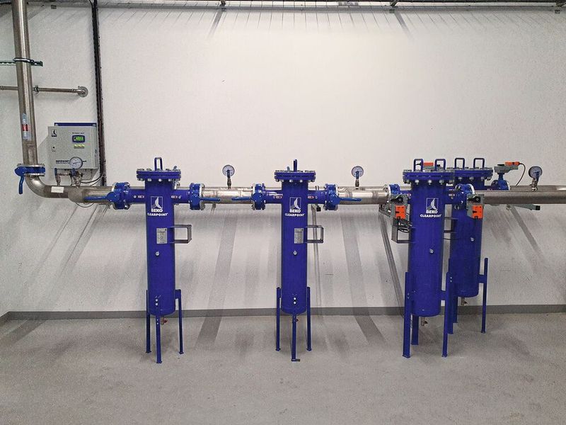 Die Clearpoint Filter entfernen zuverlässig Wasser, Feststoffpartikel, Staub und Öl. (Bild: © Beko Technologies)