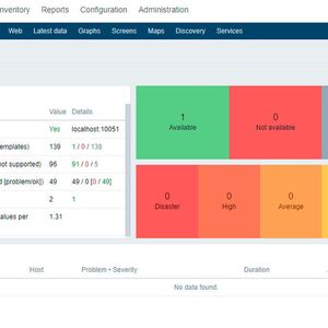 Die Verwaltung von „Zabbix“ erfolgt über eine Web-Oberfläche.(Bild:  Zabbix/Thomas Joos)