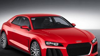Auf der Consumer Electronics Show zeigt Audi eine Studie mit Laser-Scheinwerfern. (Foto: Audi)