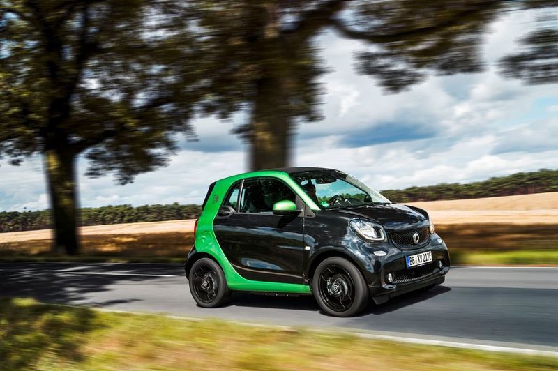 Top 10 des Umweltrankings 2017 – Platz 1: Smart Fortwo Electric Drive (obs/Auto BILD)