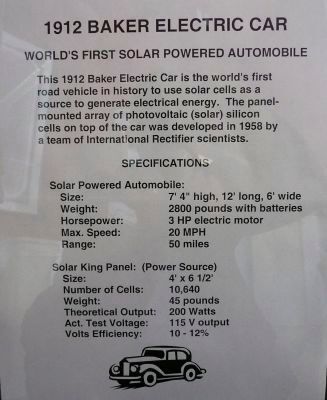 Die technischen Spezifikationen von Fahrzeug und Solardach (Bild: Archiv ku)