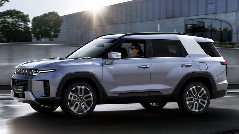 Ssangyong hat sein Modellangebot in Deutschland um den robust wirkeden Offroader Torres erweitert.(Bild:  Ssangyong)
