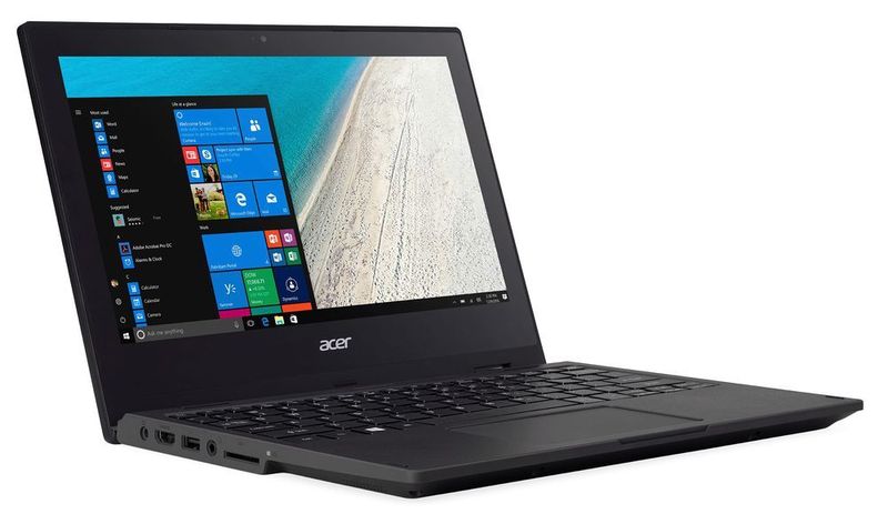 Das Travelmate Spin B1 mit Windows 10 basiert auf einem Intel Pentium. Es ist laut Acer besonders robust und mit einer wasserfesten Tastatur ausgestattet. (Acer)