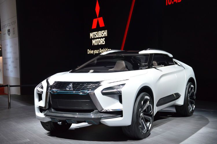 Die rein elektrische SUV-Studie „E-Evolution-Concept“ von Mitsubishi feierte bereits auf der Tokyo Motorshow Premiere. Jetzt haben die Japaner das Modell auch in Genf im Gepäck. (Schreiner/»kfz-betrieb«)
