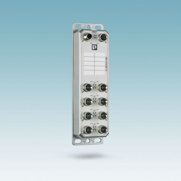 The unmanaged switches support the QoS functionalities of the FL Switch 1000 product series for customary use of automation protocol prioritization. (Phoenix Contact)