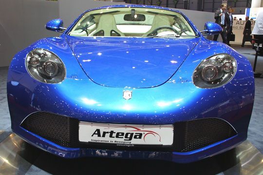 Bereits 2007 feierte der zweisitzige Sportwagen GT aus dem Hause Artega seine Premiere. (Archiv: Vogel Business Media)
