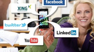 Für den persönlichen Austausch via Internet werden Social Media immer wichtiger. (Bild: Vodafone)