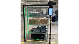 AFELOG zeigt auf der LogiMAT 2026, wie mobile Robotik die Prozessschritte zwischen Pickport, Konsolidierung und Verpackung beschleunigt und Fulfillment-Prozesse skalierbar macht. (Bild: SAFELOG GmbH)