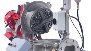 Beim Vogelsang-Nasszerkleinerer Rota Cut Professional regelt eine intelligente Steuerungstechnik den Maschinenbetrieb im optimalen Leistungsspektrum. (Bild: Vogelsang)