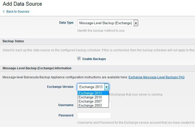 Die Applikationseinbindung, hier für Microsoft Exchange, in die Backup-Umgebung ist mit wenigen Mausklicks erledigt. (Michael Schlede)