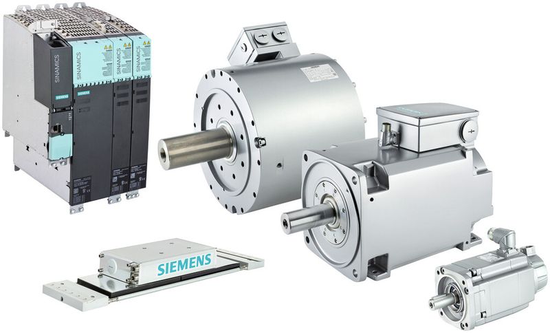 Zum Anschluss externer Messsysteme mit Drive-Cliq-Schnittstelle an die Sinamics-Antriebe sind konfektionierte Anschlussleitungen und Verlängerungen mit M12-Stecker verfügbar. (Bild: Siemens)