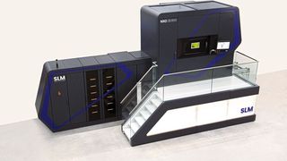 Zwölf gleichzeitig arbeitende Laser mit jeweils bis zu 1 kW Leistung setzen die Produktivität auf ein ganz neues Niveau.  (SLM Solutions)
