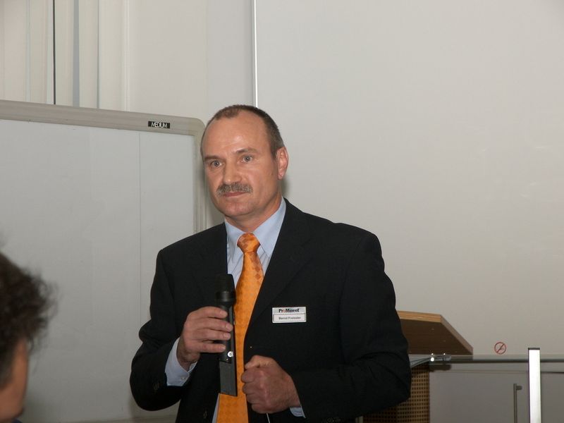 Bernd Freissler, Produktmanager Prozesspumpen, ProMinent: „Heute müssen Sie nicht mit dem Preis runter, sondern mit der Lieferzeit.“ (Archiv: Vogel Business Media)