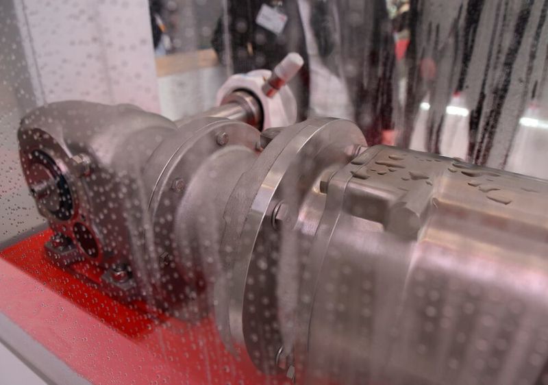 Hygienischers Antriebssystem von ABB in IP67 für Washdown-Anwendungen. (Stefanie Michel)