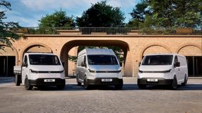 Die Nutzfahrzeugsparte von Ford hat mit dem Transit City einen neuen E-Transporter im Angebot. (Bild: Ford Pro)