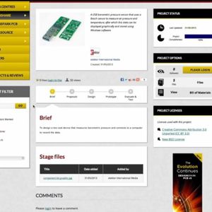 Designshare: Erweitert die Online-Plattform Designspark von Farnell um Projekt- und Ideenaustausch