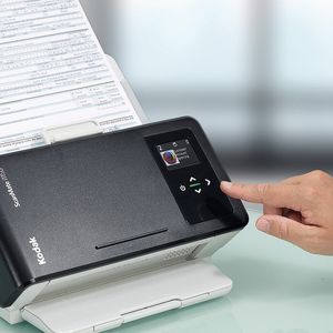 Der Kodak Scanmate i1150 ist kompakt, leise und einfach zu bedienen.
