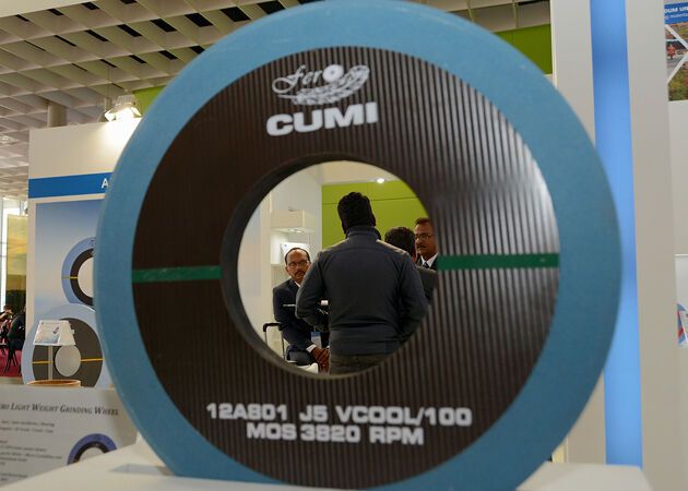 Impressionen der letzten Grindtec, Weltleitmesse der Schleiftechnik... (AFAG)
