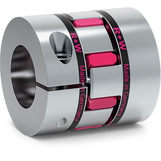 Die Elastomerkupplung EKL ist besonders kompakt und als Hochtemperaturvariante verfügbar.(Bild:  R+W)
