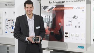 Exportleiter Michael Haugk nimmt Auszeichnung in London entgegen (Archiv: Vogel Business Media)