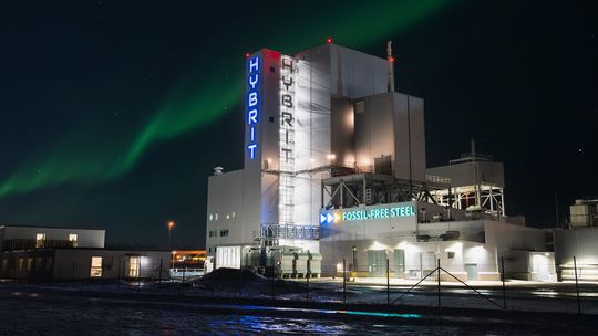 Das «Green Steel»-Werk von SSAB in Luleå (Schweden).(Bild:  SSAB / Yours Kommunikationsbyrå)
