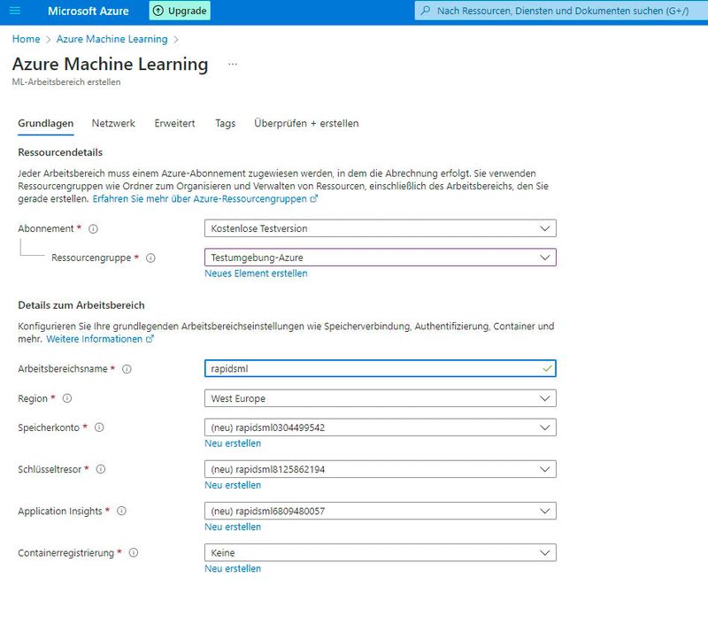 Nvidia Rapids kann auch in Azure Machine Learning eingebunden werden, genauso wie in AWS und GCP.