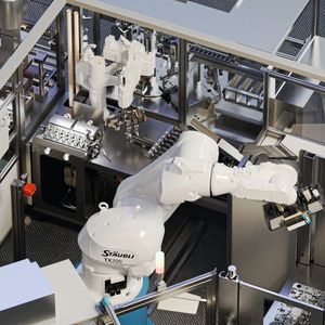 Réalisation d’une machine spéciale d’automation en collaboration avec Dgtis pour toute la partie Inspection avec solution clé-en main.(Source :  TCI Engineering)