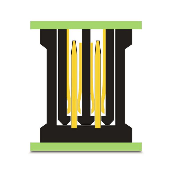 Bild 2a  Klassischer Doppel- und Single-Beam-Kontakt (Bild: Phoenix Contact)